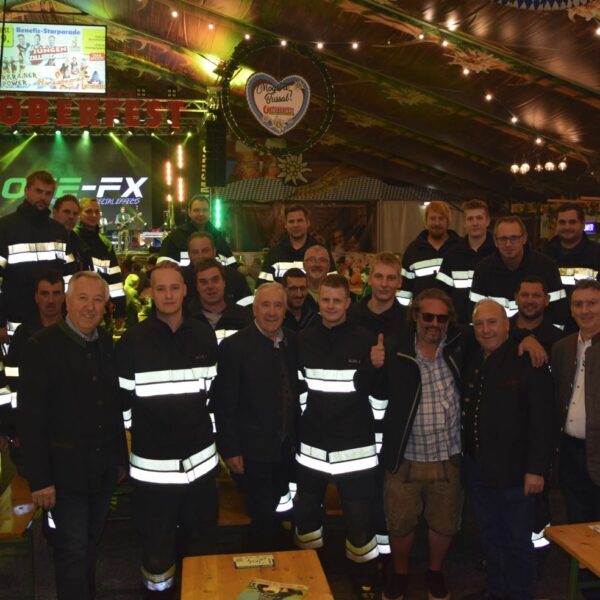 Gruppenfoto Feuerwehr