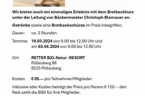 Brotbackkurs