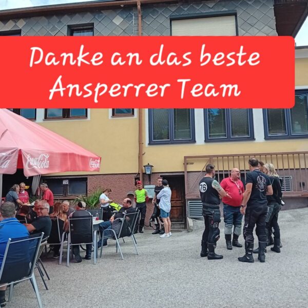 Absperrer danke