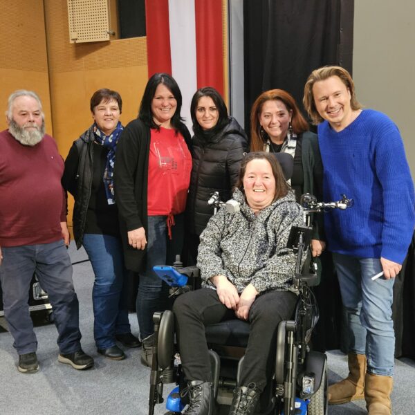 Gruppenfoto mit Anita