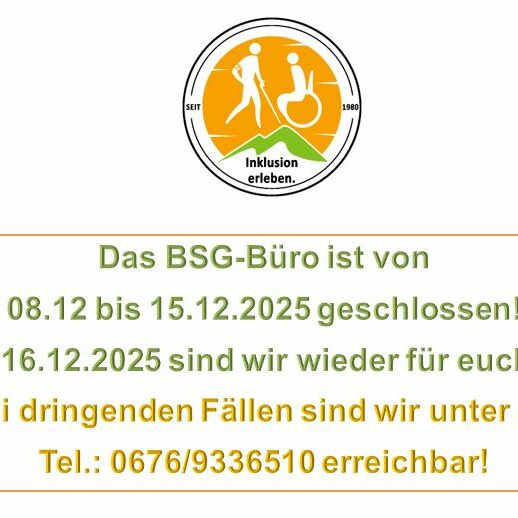 Büro geschlossen Vorlage